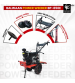 Balwaan Diesel Black Bull Power Weeder (4-Stroke) BP-850E